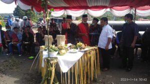 Ritual Pembangunan Jembatan Terusan Tano Ponggol