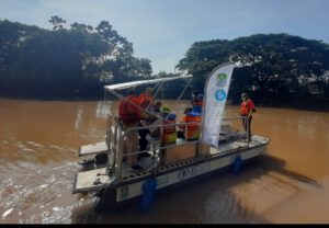 Pemkot Bekasi dengan Waste4Change Resmikan Pelepasan Perdana SeeHamster bersama Bekasi River Cleanup (BRIC), One Earth – One Ocean e.V dan Schwarz Group