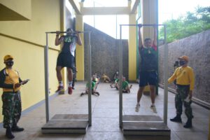 Sebagai Persyaratan Penugasan ke Daerah Operasi, Jasrem 063/SGJ Uji Kesegaran Jasmani Personel