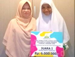 Siswi SMAS Plus Dayah Amal Raih Juara 1 Bidang Sains dan Teknologi Dalam Kompetisi PIRKIR