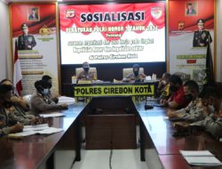 Kapolres Cirebon Kota Buka Sosialisasi Peraturan Polri Nomor 2 Tahun 2021 Bagi Jajaran Personel
