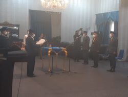 Bupati Lampura Lantik Lima Pejabat Eselon II