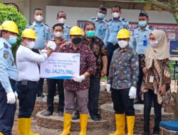 Pembangunan food court LAPAS Pasir pengaraian resmi di mulai.