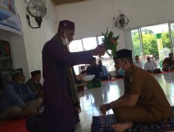 Peusijuk Sambut Camat Baru Birem Bayeun