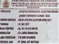 LSM BERKIBAR: Akan Menyurati Presiden Terkait Peningkatan Jalan Pangururan Lumban Sihombing Segmen I