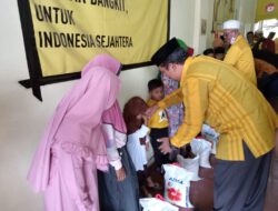 DPD II Partai Golkar Aceh Timur Gelar Maulid Bersama Anak Yatim