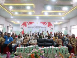 BPN Aceh Timur serahkan Sertifikat PTSL 2021