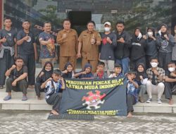 Pelepasan Perguruan PENCAK SILAT SMI (Satria Muda Indonesia) Inhu mengikuti kejuaraan Bupati Pelalawan open 1 oleh ketua IPSI KAB. Inhu.