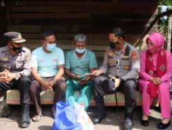 Dua Warga Kurang Mampu Dapat Bantuan Rumah Duafa Dari Polres Aceh Timur