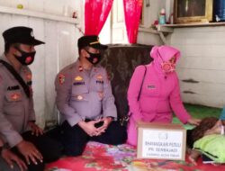 Kapolsek Serbajadi Peduli Anak Penderita Hidrosefalus