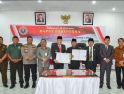 Ranperda P-APBD Humbahas T.A 2022 Disetujui Menjadi Perda  Doloksanggul