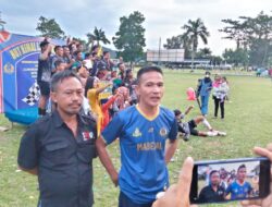 Puncak HUT Kimal Ke 56 : Skor 2:0 Dari Sungkai Utara, Hantarkan Persipro Jadi Juara