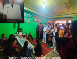 Vandiko Gultom Turut Berduka Atas Meninggalnya Kades Lumban Pinggol