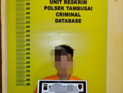 Tersangka Curat Sepeda Motor Diringkus Personil Polsek Tambusai