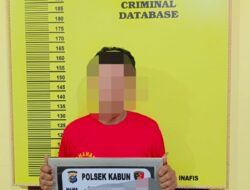 Tersangka Kasus 303 Ini, Meringkuk di Sel Mapolsek Kabun