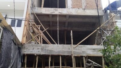 Oknum Citata Kec Tanjung Priuk Diduga Bekingi, Bangunan di Papanggo Jakut Nyolong Ketinggian