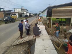 Proyek Box Culvert Di Kampung Busa Sebrang Diduga Asal Jadi