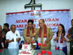 Rangkaian HPN 2023 Sukses, Jurnalis Samosir Gelar Syukuran