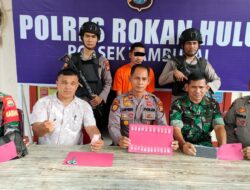 Pemilik 23 Paket Sabu, Seberat 3.85 Gram Di Tambusai, Rokan Hulu Ditangkap Polri/TNI