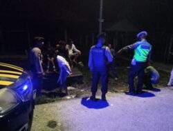 Ramadhan, Polsek Bandar Sei Kijang Melaksanakan Giat Patroli Blue Light