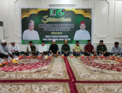 Pengurus Majelis Daerah Korps Alumni Himpunan Mahasiswa Islam (MD KAHMI) Kabupaten Pelalawan Menggelar Buka Puasa Bersama Sekaligus Membagikan Santunan Anak Yatim 
