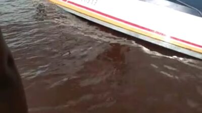 Speed Boat EVELYN CALISCA 01 Tenggelam Di Perairan Desa Air Tawar Kecamatan Kateman Kabupaten Indragiri Hilir Provinsi Riau
