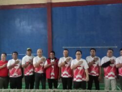 Bupati Pelalawan Buka Turnamen Bulu Tangkis Kapolres Cup dalam Rangka HUT Bhayangkara ke-77