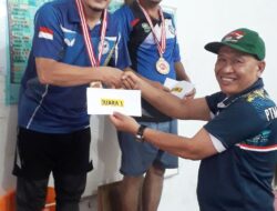 Pecinta Tenis Meja Perawang Gelar Turnamen Tenis Meja Se-Kecamatan Tualang, Minggu 13 Agustus 2023