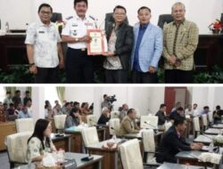 Penandatanganan Nota Kesepakatan KUPA-PPAS Perubahan APBD Kabupaten Nias Barat TA. 2023