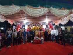 Pesta Pernikahan Anak Kepala BPBD Nias Barat Kolaborasi Adat Nias dan Batak Toba