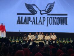 Dihadapan 16 Ribu Relawan Alap Alap Jokowi, Presiden Jokowi Pesan : Carilah Pemimpin yang Berani