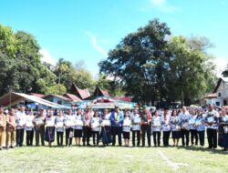 Bupati Samosir Pimpin Upacara Peringatan Hari Guru Nasional yang dirangkai dengan HUT PGRI ke-78