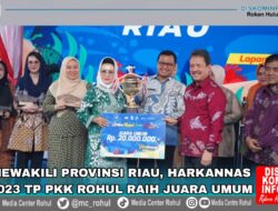 Lomba Pada Harkannas, TP PKK Rohul Raih Juara Umum