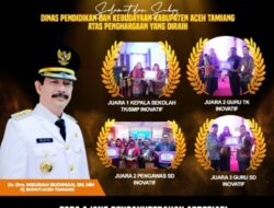 Prokopim Kabupaten Aceh Tamiang mencatatkan satu tokoh seni, adat dan budaya lokalnya sebagai penerima Anugerah Budaya Aceh tahun 2023