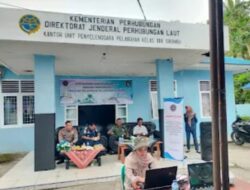 Syahbandar Sirombu Gelar Sosialisasi dan Silaturahmi Bersama Masyarakat Tentang Pelayanan Pelabuhan