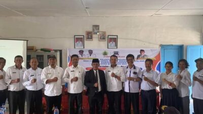Kadisdikpora Samosir Lantik Pengurus MKKS Periode 2023-2027