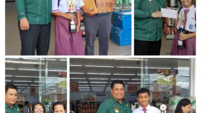 Spontan, Bupati Samosir Berikan Hadiah Kepada Siswa Yang Dapat Juara