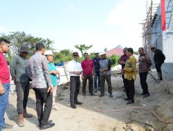 Kakanwil Meurah Budiman Tinjau Progres Pembangunan Bapas Lhokseumawe