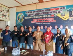 Kesbangpol Lampung Utara Sambangi Kantor PD IWO
