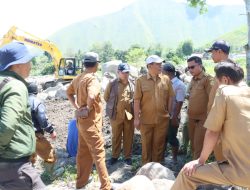 Pemkab Samosir Kebut Penataan Lahan Pertanian Warga Pasca Banjir Bandang di Kenegerian Sihotang