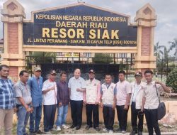 Pemantau Keuangan Negara PKN Mengikuti Persidangan Displin Kepolisian Yang Digelar Polres Siak Provinsi Riau