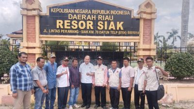 Pemantau Keuangan Negara PKN Mengikuti Persidangan Displin Kepolisian Yang Digelar Polres Siak Provinsi Riau