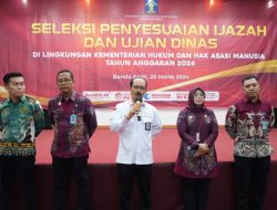 Antusiasme 137 Pegawai Kemenkumham Aceh Ketika Ikuti Ujian Dinas dan Penyertaan Ijazah