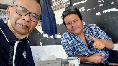 Paul Manjo Sinaga dan Hisar Sihotang Membahas Mimpi “LSM GRACIA” Mewujudkan “1000 Porlak Rakyat” Sekeling Danau Toba