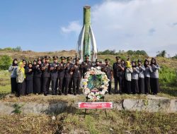 Jelang Puncak HBP Ke-60, Lapas Kota Bakti Gelar Ziarah dan Tabur Bunga Di Makam Pahlawan