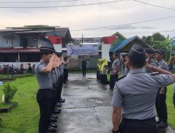 Lapas Sinabang Laksanakan Upacara Ziarah Makam Pahlawan dan Tabur Bunga di TMP Kota Sinabang
