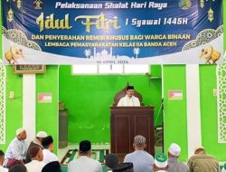 Kakanwil Meurah Budiman : Sebanyak 5.604 WBP Terima Remisi Khusus Hari Raya Idul Fitri 1445 H di Aceh