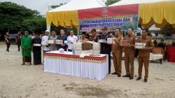 Kejari Aceh Timur Memusnahkan Ribuan Rokok Ilegal Dan Narkotika Jenis Ganja