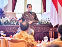 Presiden Joko Widodo Menggelar Jamuan Santap Siang Bersama Jelang Purnatugas 20 Oktober Mendatang