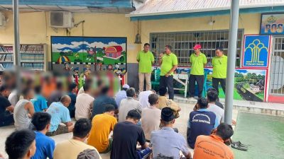 Karutan Tapaktuan Sosialisasikan Program Akselerasi Menteri Imipas, Pilkada, serta Hak WBP